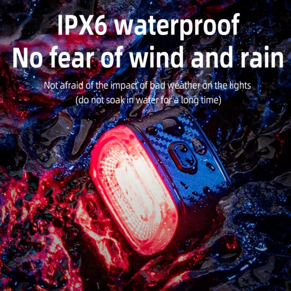 Bicycle Smart Brake Sensing LED Rear Light