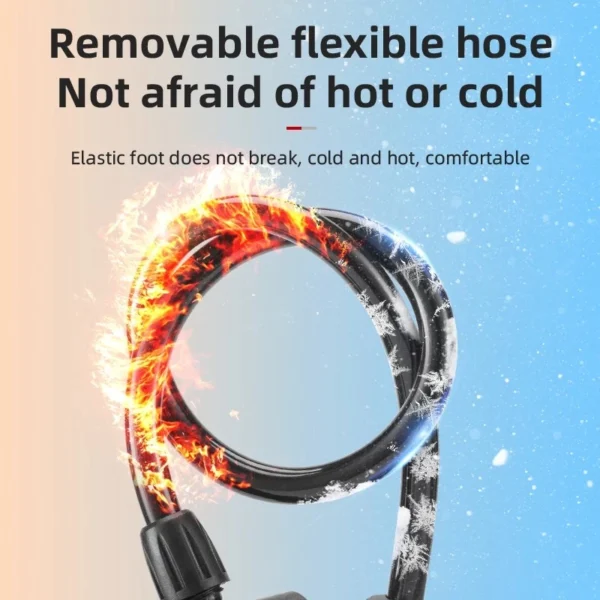 High Pressure Portable Bicycle Pump