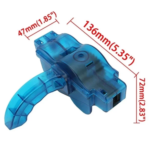 Ultra Light Portable Bicycle Chain Cleaner Tool