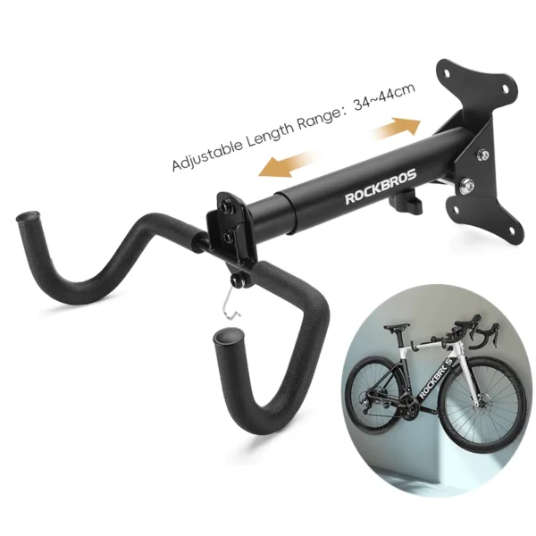 Bicycle Rack Carbon Steel Wall Stand