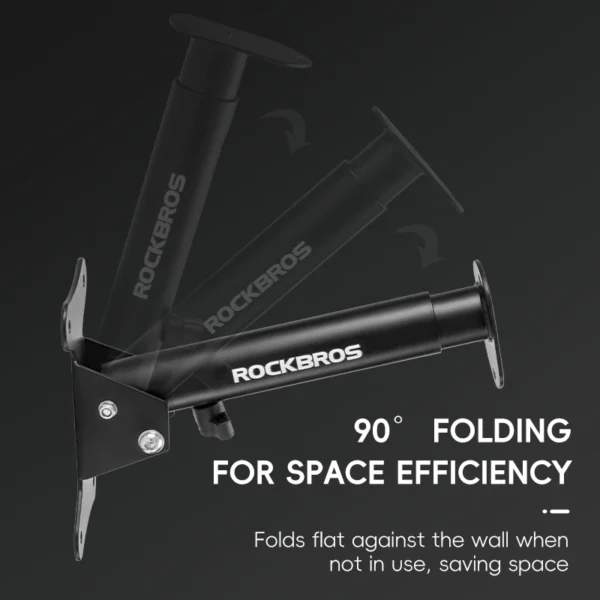 Bicycle Rack Carbon Steel Wall Stand