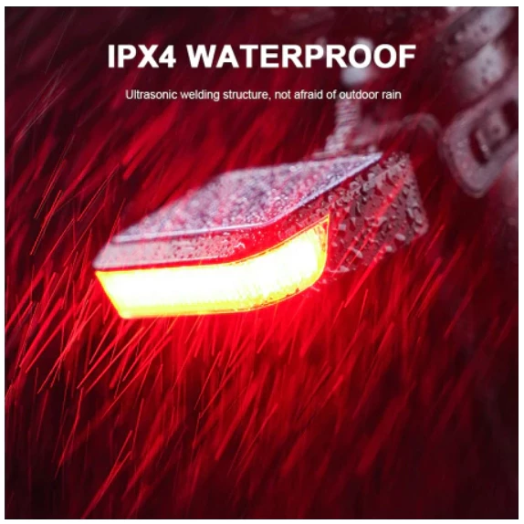 Solar Bicycle Waterproof Rear LED Taillight