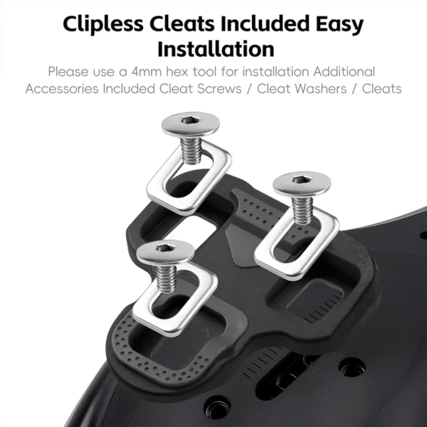 Bicycle Lock System Clipless Pedals